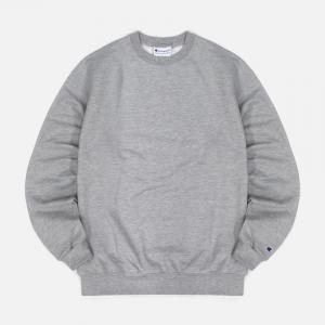 (S600) 더블드라이 에코플리스 맨투맨 LIGHT STEEL HEATHER